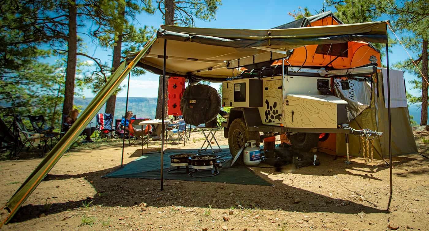Ridgeback OffGrid Adventure Trailer Rental, OffGrid Camping